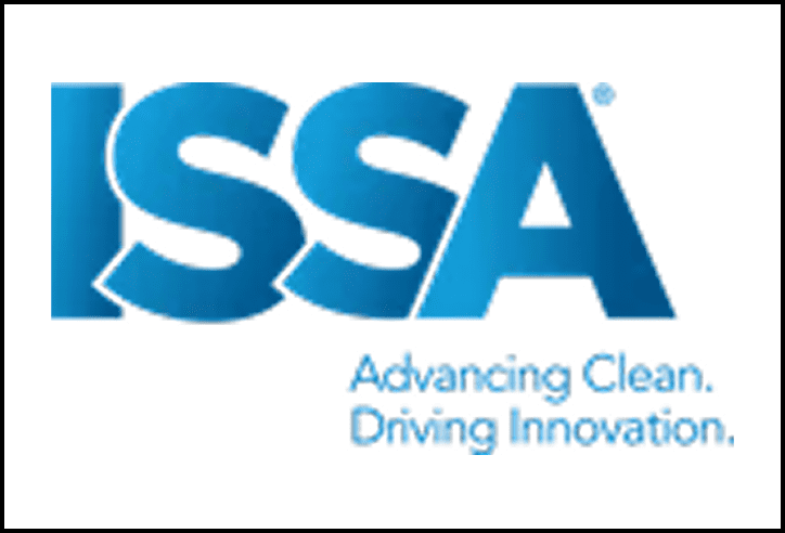 ISSA logo with tagline about innovation.