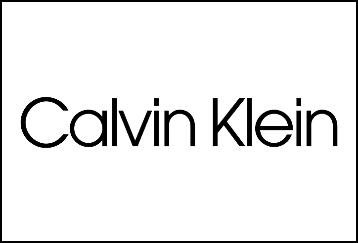 Calvin Klein logo in black text.